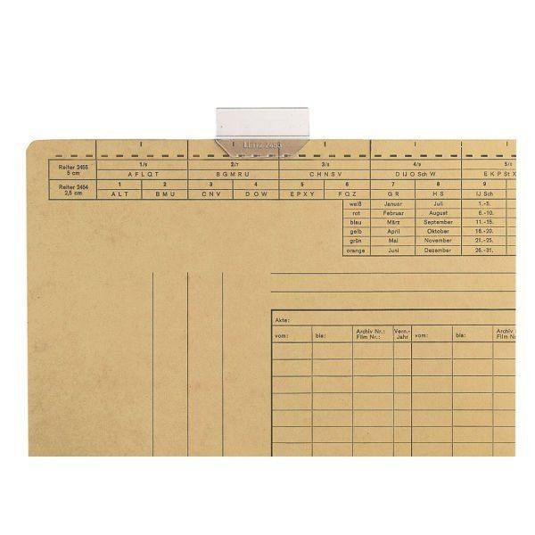 4002432410699 - Vollsichtreiter 2455 2455-00-00 50mm farblos Inh50 4002432410699 50 Stück