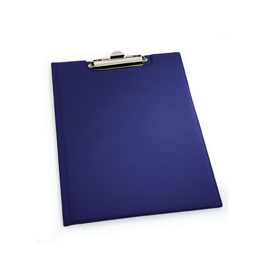 Klemmbrettmappe 2357-07, A4, blau, Kunststoff