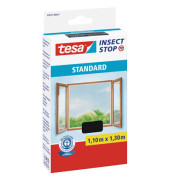 Fliegengitter Insect Stop Standard waschbar 110x130cm anthrazit