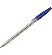 Kugelschreiber Einweg blau M 50 Stück