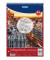 Collegeblock 43876A Spiral pad, Stadt, Lineatur 27 / liniert mit Rand innen/außen, A4, 60g, rot, 80 Blatt
