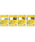 Schulheft 040532009, Lineatur 9 / Lineatur 9, A5, 80g, gelb, 32 Blatt / 64 Seiten