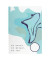 Notizbuch 76370, blau, A4, liniert, 60g, 96 Blatt / 192 Seiten