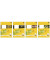 Schulheft 040432020 Style, Lineatur 20 / blanko, A4, 80g, gelb, 32 Blatt / 64 Seiten