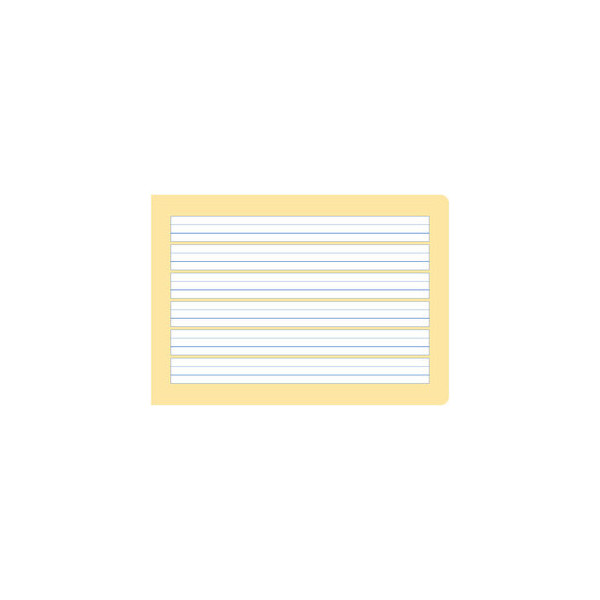 2 Stück Staufen Schreiblernheft 06053081 FORMATI, Lineatur S3 / Schreiblern-Lineatur / keine, A5 quer, 80g, gelb, 20 Blatt / 40 Seiten 900224400