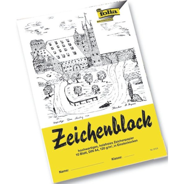 4001868081046 - Zeichenblock A4 weiß blanko 4001868081046 8104 10 Stück 4001868081046 - Zeichenblock A4 weiß blanko 4001868081046 8104 10 Stück
