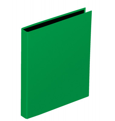 Ringbuch Basic Colours 20407-05, A5 2 Ringe 25mm Ring-Ø Polyproplyen (PP) kaschierte Pappe grün