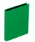 Ringbuch Basic Colours 20407-05, A5 2 Ringe 25mm Ring-Ø PP-kaschiert grün