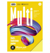 Kopierpapier Multi 734050996 gelb intensiv A4 80g 