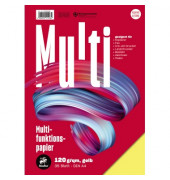 Kopierpapier Multi 734051296 gelb intensiv A4 120g 