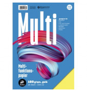 Kopierpapier Multi 734051696 gelb intensiv A4 160g 25 Blatt