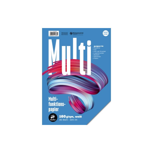 4006050516894 - Kopierpapier Multi 734051689 weiß A4 160g 35 Blatt 4006050516894 35 Blatt