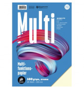 Kopierpapier Multi 734051690 creme A4 160g 25 Blatt