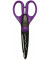 Konturenschere Krativschnittschere Barock, Metall, 16cm, violett