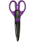 Konturenschere Krativschnittschere Barock, Metall, 16cm, violett