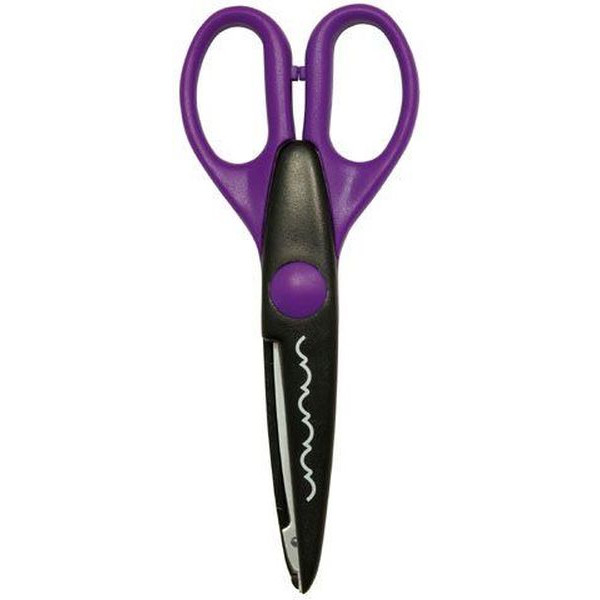 4003801031323 - Konturenschere Krativschnittschere Barock 16cm violett 4003801031323 WEDO
