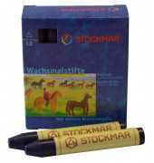 Wachsmalkreide 330-11 12er Etui blauviolett rund 12x83mm