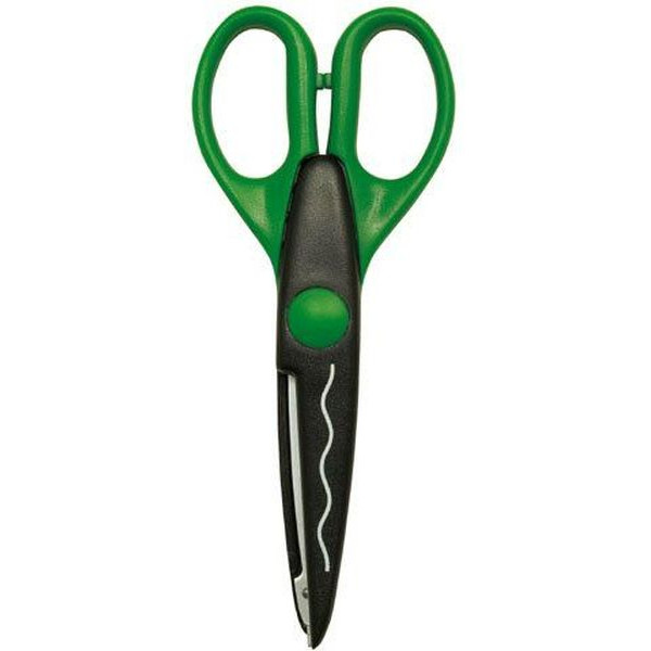 4003801030630 - Konturenschere Kreativschnittschere Wellen 16cm grün 4003801030630 WEDO