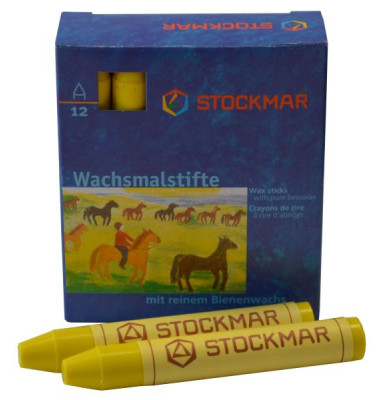 Wachsmalkreiden zitronengelb