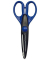 Konturenschere Kreativschnittschere B&uuml;tten, Metall, 16cm, blau