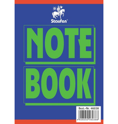 Collegeblock Notebook 46038, A6 kariert 160 Blatt