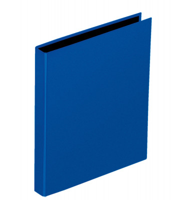 Ringbuch Basic Colours 20407-06, A5 2 Ringe 25mm Ring-Ø Polyproplyen (PP) kaschierte Pappe blau