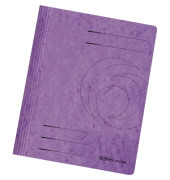 Schnellhefter Quality 10902948, A4, intensiv violett, Karton, 355g, Vorderdeckel opak