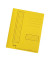 Schnellhefter Schnellhefter 11287513, A4, intensiv gelb, Karton, 240g, Vorderdeckel opak