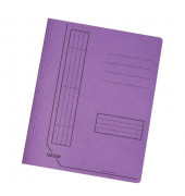 Schnellhefter Schnellhefter 11287596, A4, intensiv violett, Karton, 240g, Vorderdeckel opak