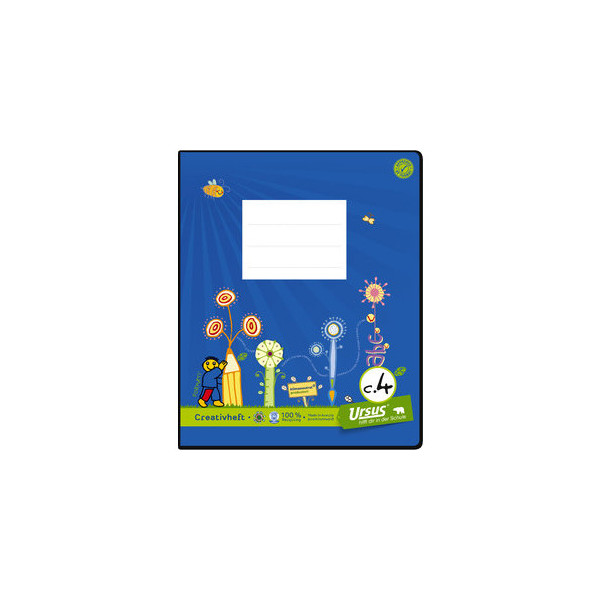 2 Stück Staufen Geschichtenheft 060541044 FORMATI, Lineatur C4 / Schreiblern-Lineatur / keine, Quart, 100g, blau, 20 Blatt / 40 Seiten 900224484