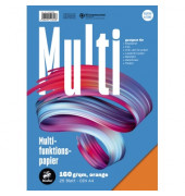 Kopierpapier Multi 754051694 orange intensiv A4 160g 25 Blatt