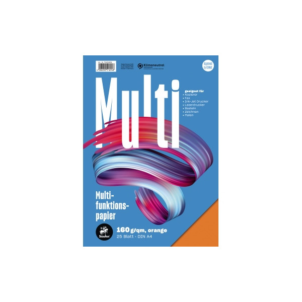 4006050516948 - Kopierpapier Multi 754051694 orange intensiv A4 160g 25 Blatt 4006050516948 25 Blatt