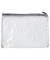 Reißverschlusstasche Mesh Bag PVC A6 190x155mm farblos/schwarz