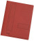 Schnellhefter Intensivfarben 11287521, A4, intensiv rot, Karton, 240g, Vorderdeckel intensiv rot