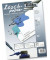 Löschpapier 8599, Löschblatt, A4, 120g, grau/blau, 10 Blatt / 20 Seiten