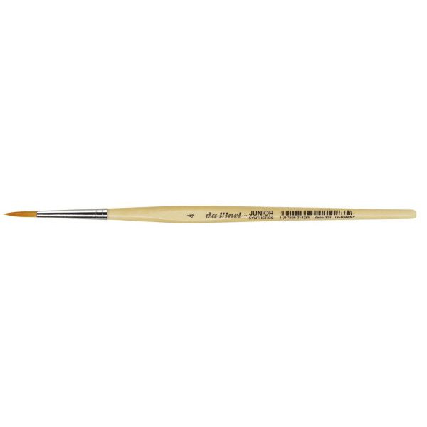6 Stück Davinci Pinsel Junior Synthetics GH30310 rund Größe 10 4017505014322 Davinci