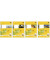 Schulheft 040532005, Lineatur 5 / Lineatur 5, A5, 80g, gelb, 32 Blatt / 64 Seiten