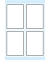 Schuletiketten neutral grauer Rand 40x55