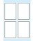 Schuletiketten neutral grauer Rand 40x55