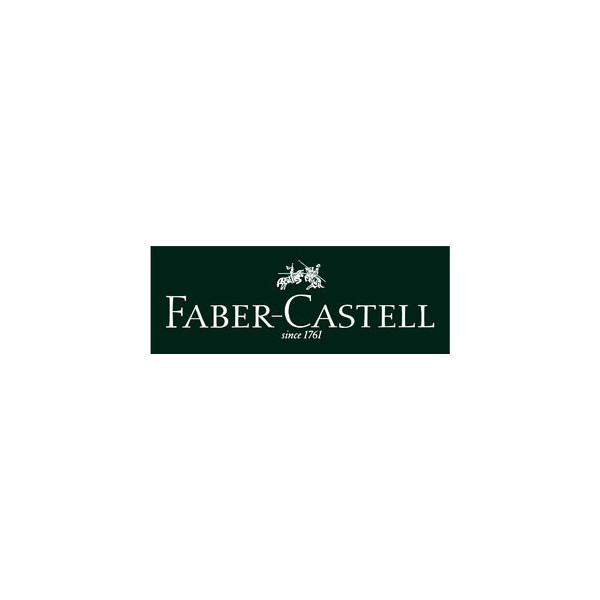 12 Stück Faber-Castell Bleistift DESSIN, 112301, Härte B, rot/gold 4005401123019 Faber-Castell