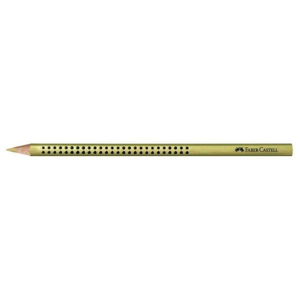 12 Stück Faber-Castell Buntstifte Colour GRIP, 112481, gold, dreikant 4005401124818 Faber-Castell