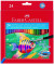 Aquarell-Buntstifte 1144 24-farbig sortiert 6 x 175mm mit Pinsel