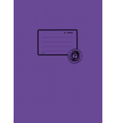 Heftschoner UWF 5536 violett 21,9x29,9cm (BxH)