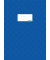Heftschoner 7443 A4 Folie gedeckt dunkelblau