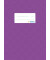 Heftschoner 7426 A5 Folie gedeckt violett
