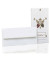 Designbriefumschlag Zerkallbütten 20323801, Din Lang, nassklebend, 100g, weiß
