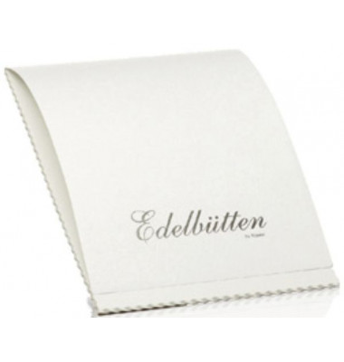 Briefblock 2003388003 Edelbütten, Lineatur 20 / blanko, A4, 100g, weiß, 40 Blatt