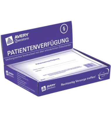 Patientenverf&uuml;gung