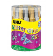 Glitterkleber 39021 YOUNG CREATIV, 24x 20ml, permanent