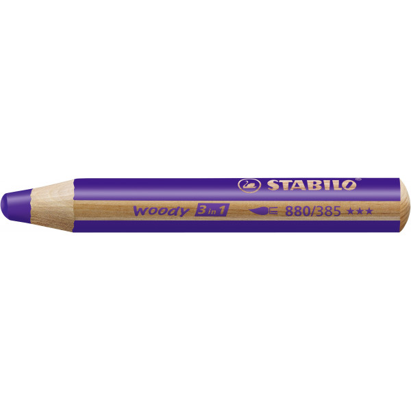 4006381188807 - Woody Aquarellfarbstift violett 4006381188807 Stabilo